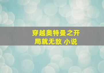 穿越奥特曼之开局就无敌 小说